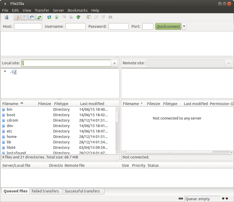 Send Large Files With FileZilla